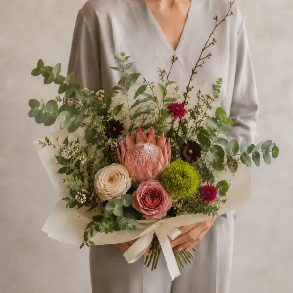 Carte Blanche, création florale ROZFLEURS