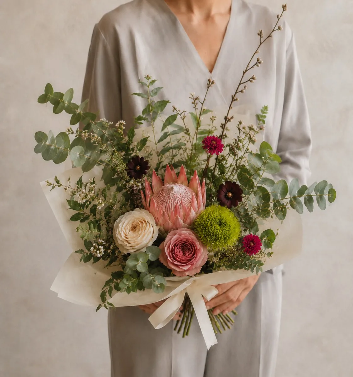 Carte Blanche — Le bouquet libre, imaginé selon l'inspiration de la fleuriste.
