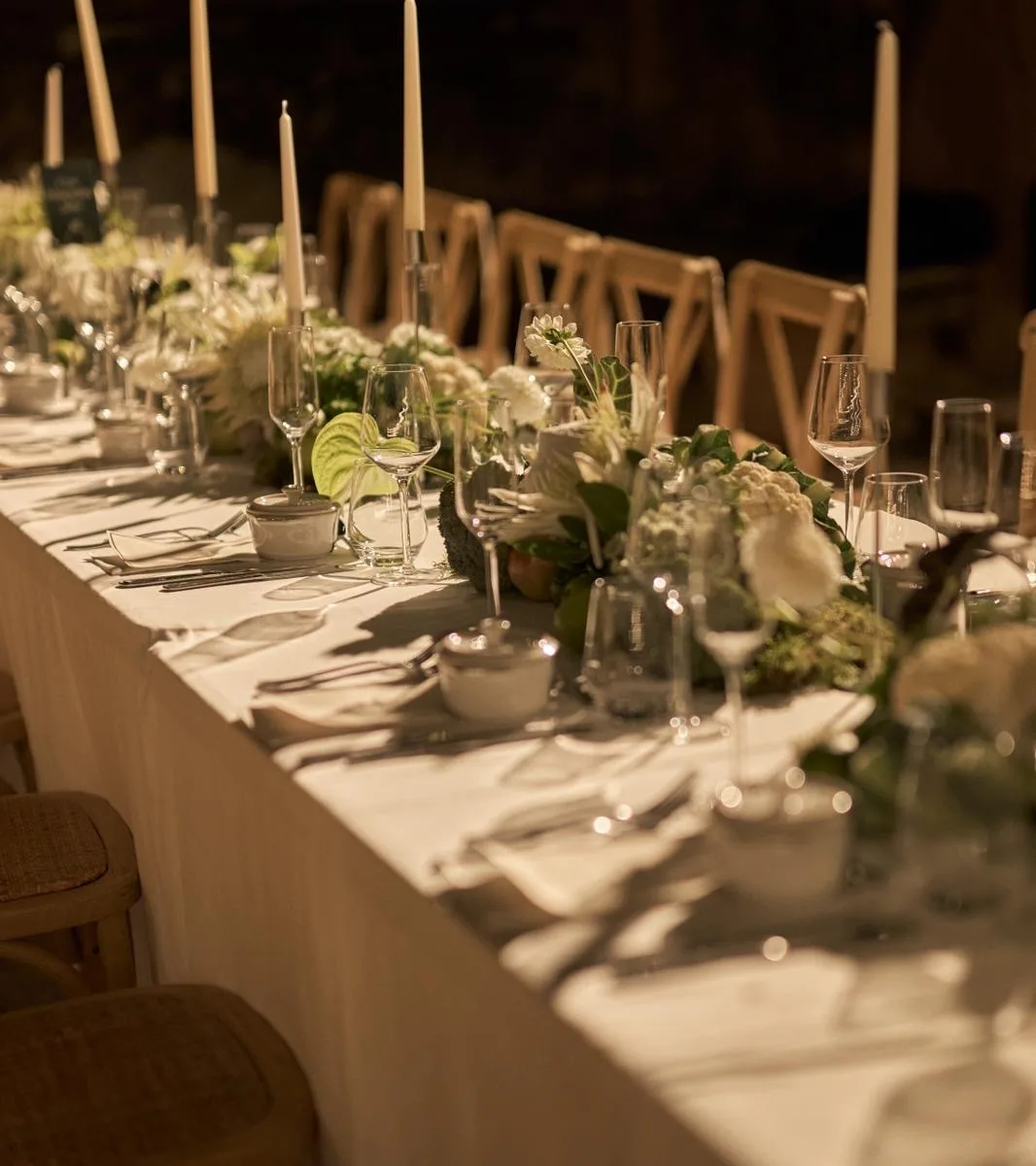 Centre de table et dressage floral de mariage par ROZFLEURS