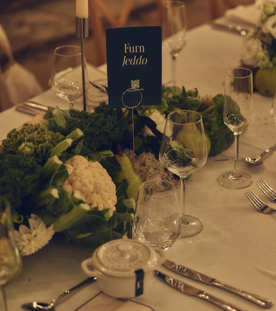 Centre de table et dressage floral de mariage par ROZFLEURS